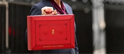 Red briefcase of Chancellor