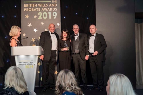 British Wills and Probate Awards 2019 - Winner Kings Court Trust