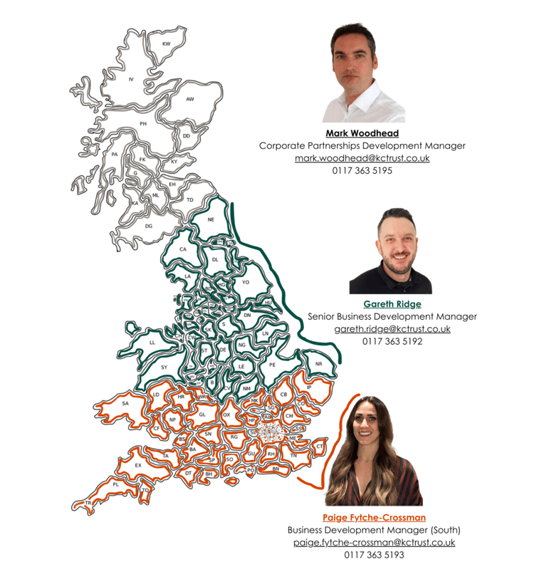 St James's Place area map 
