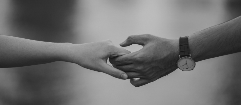 Image of a couple's hands